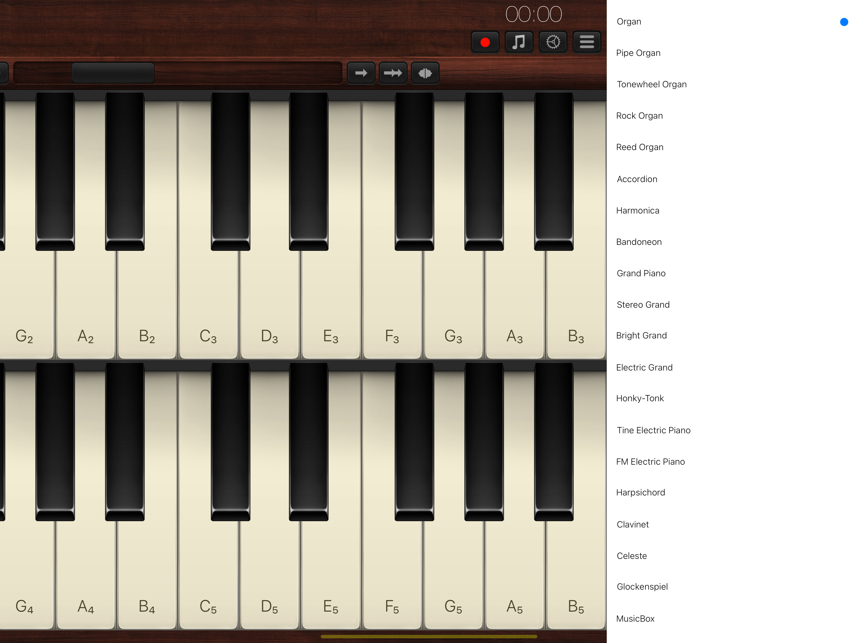 Organ 2.0 Released for iOS - Keyboard with 60 Musical Instruments Image